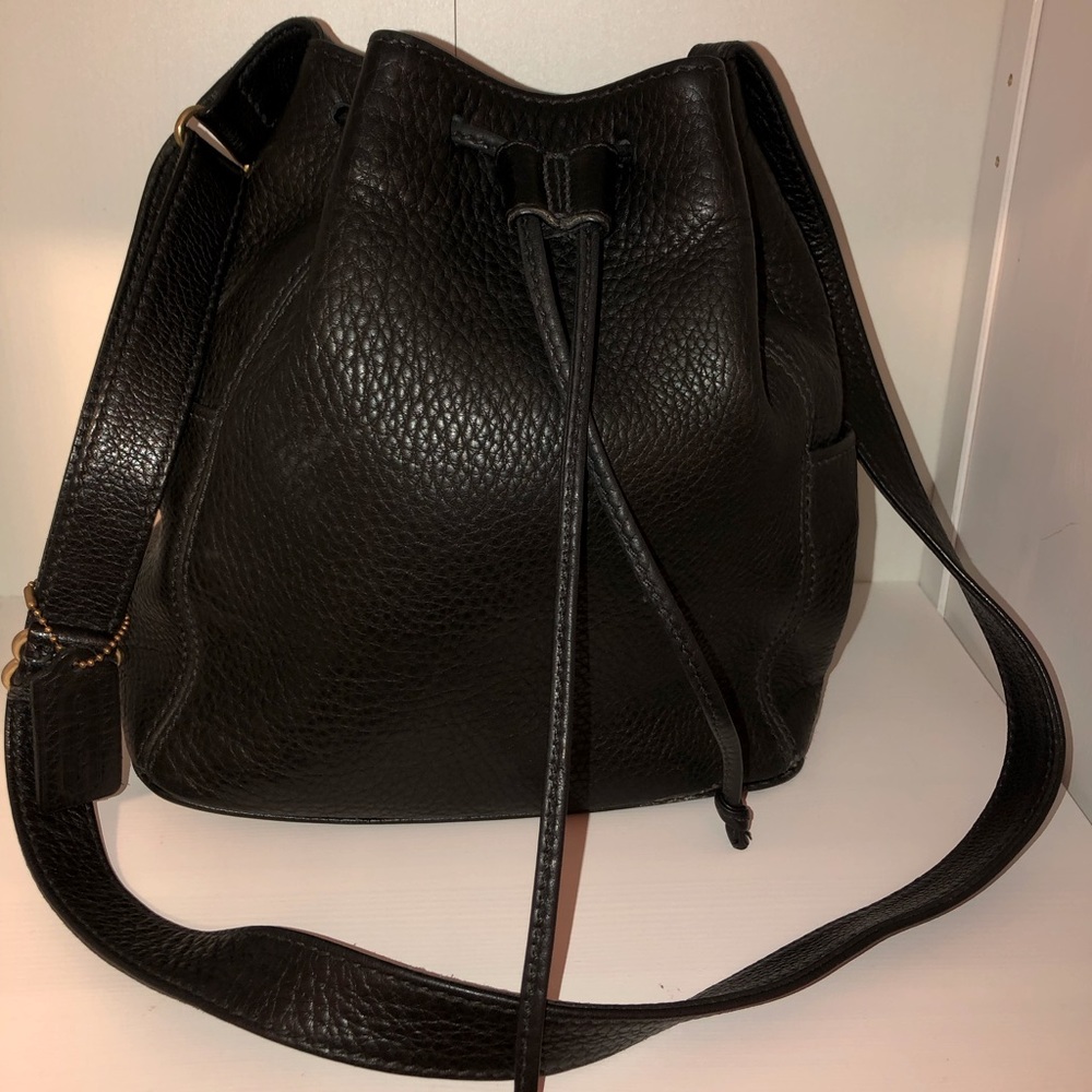 Vintage Coach bucket bag